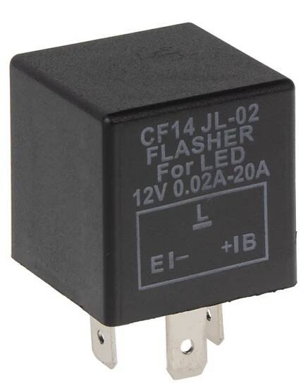 Přerušovač blinkrů LED, 12V,0,02-20A pro evropské vozy | TAŽNÁ, AUDIO - VIDEO, ZABEZPEČENÍ MECHANICKÉ I ELEKTRONICKÉ, AUTODOPLŇKY