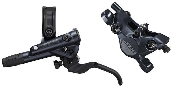 SHIMANO hydraulická brzda - SLX M7100 FRONT - černá