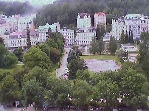Webkamera Panorama Mariánské Lázně