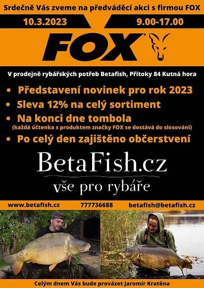 Předváděcí akce v prodejně Betafish | Rybáři Kutná Hora SHMO ČRS