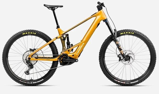 Celoodpružené kolo ORBEA WILD H10 BumblebeeYellow-MetallicOliveGreen 2025 | CYKLOKYJOVSKY.cz
