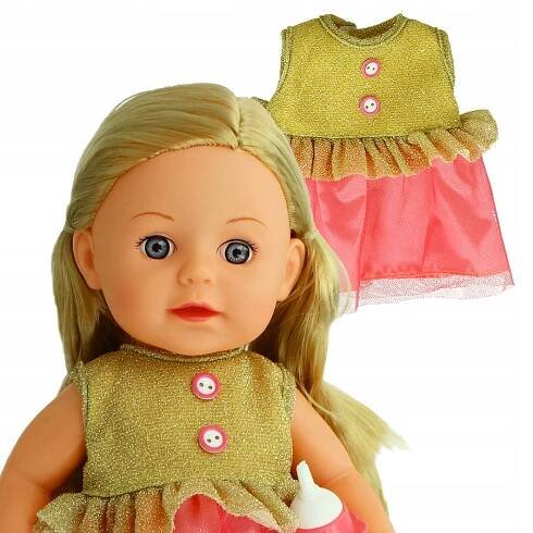 Interaktivn PANENKA MIMINKO dvka s dlouhmi vlasy PSLUENSTV nonk OBLEEN Informace o bezpenosti a shod vrobku Nevhodn pro dti do 36 msc