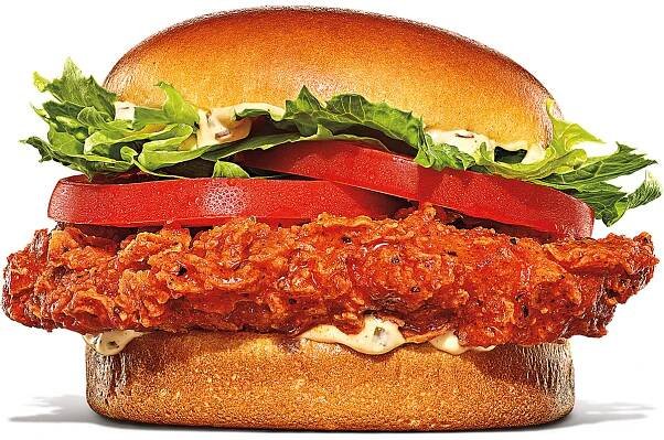 Burger King Spicy BK Royal Crispy Chicken