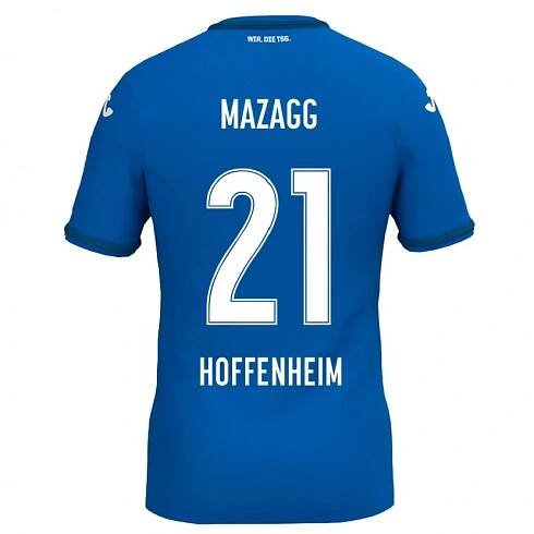 Danxen Dámské Lukas Mazagg #21 Královská Modř Domů Hráčské Dresy 2024/25 Dres