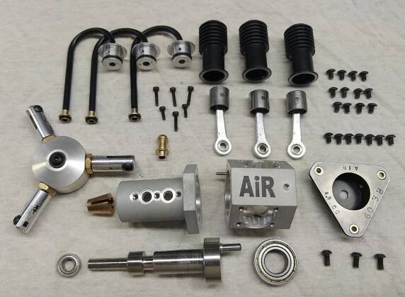 Luftmotor – motor na „zatlačený vzduch“. – Klub historických modelů a motorů