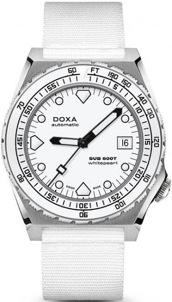 Doxa SUB 600T Whitepearl