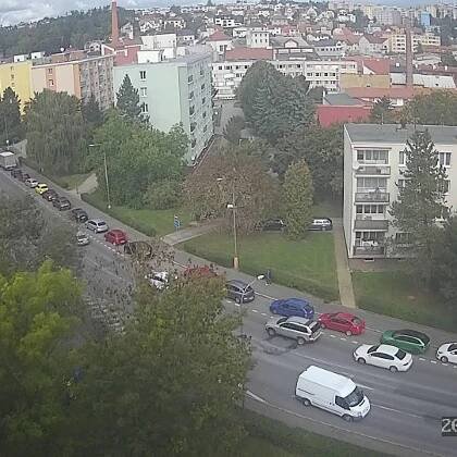 Rakovnik: WEBKAMERA - křižovatka Na Váze (ulice Čs.Legií) • Objekt zájmu ...