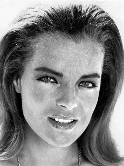Bazén - Z natáčení - Romy Schneider