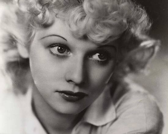 Lucille Ball, Hollywood's glamorous redheaded star of three triumphant pictures in less than a year