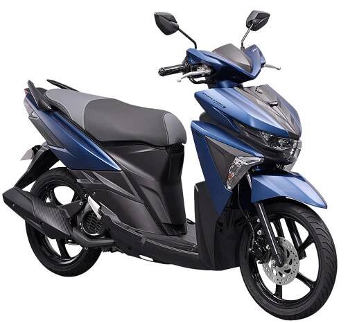 YAMAHA MIO SOUL S BLACK BLUE
