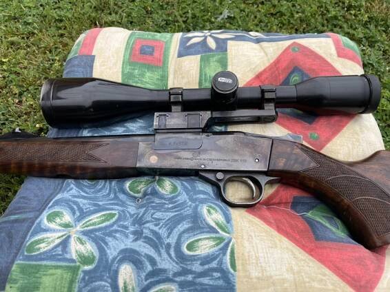 Prodam set kulovnice kulová jednuška 6,5x57 s Optikou