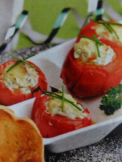Recept: Zapečená plněná rajčata