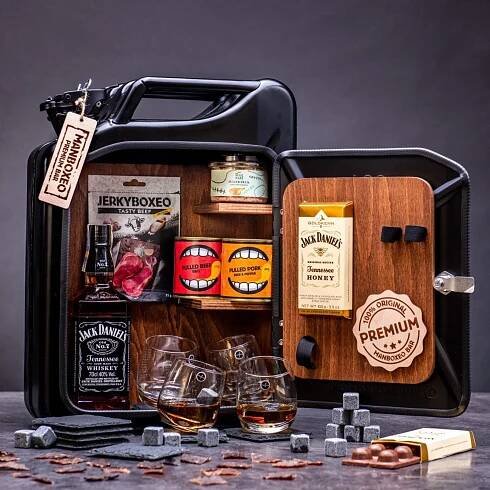 Manboxeo Kanystr bar Černý s Jack Daniel's