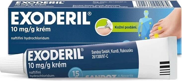 EXODERIL DRM 10MG/G CRM 15G