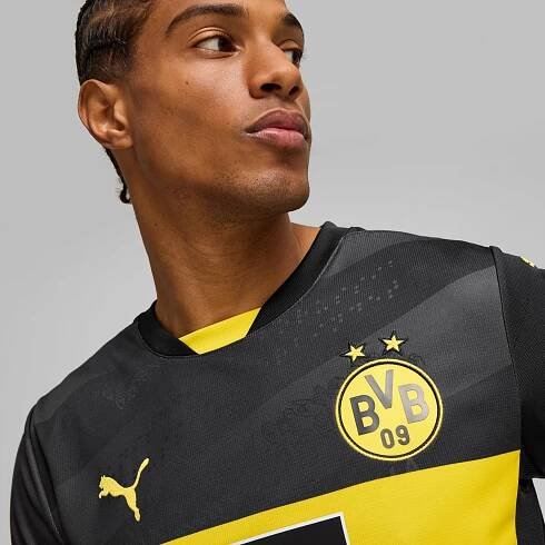 Pánský dres s krátkým rukávem Puma Borussia Dortmund 2024/25, hostující