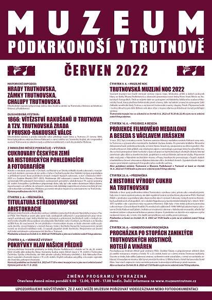 Přehled akcí na měsíc červen | Muzeum Podkrkonoší v Trutnově