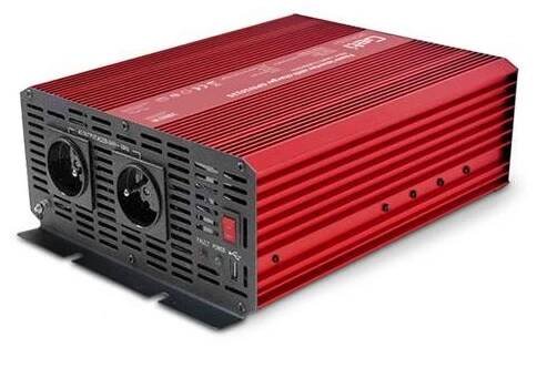 Měnič napětí GETI GPI 2012 12V/230V 2000W USB