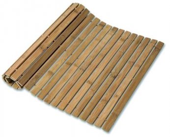 Koupelnová bambusová předložka 40x60 cm
