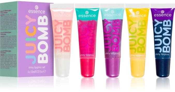 essence Juicy Bomb dárková sada na rty Sweet & Glossy!