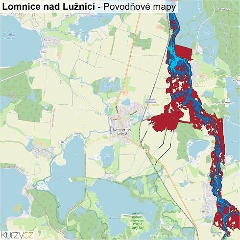 Lomnice nad Lužnicí - mapy | Kurzy.cz