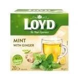 Loyd pyramida Máta se zázvorem 20 x 2 g od 39 Kč - Heureka.cz