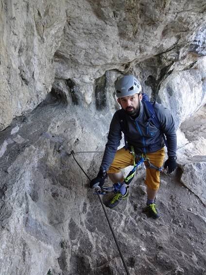 Predrag in the cave of "Währingersteig"
