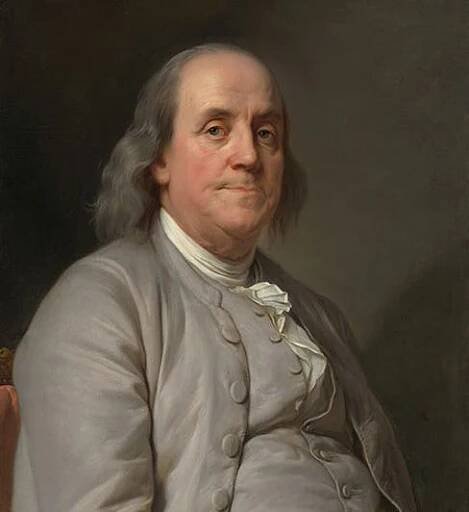Portrait of Benjamin Franklin, oil on canvas, by Joseph Duplessis, after 1779,  National Portrait Gallery, Washington, D.C. (npg.si.edu)
