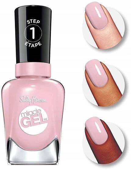 Sally Hansen Miracle gelový lak na nehty, odstín 160 Pinky Promise