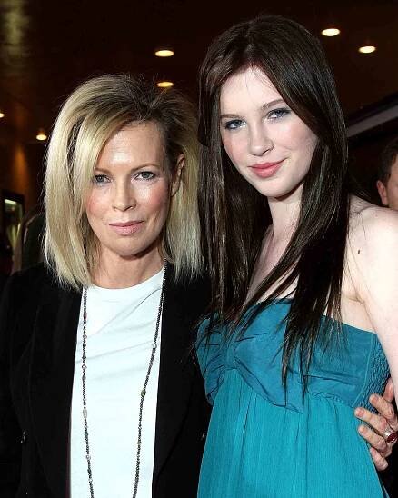 Kim Basinger (L) and daughter Ireland arrive at Summit Entertainment's 