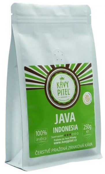 javska zrnkova kava java kavy pitel kutna hora svetle prazena 250g f1