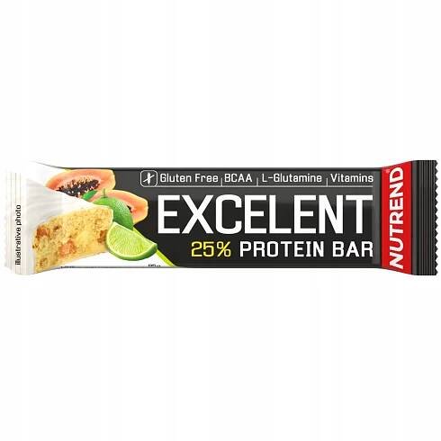 NUTREND Excelent Protein Bar 85 g limetka s papájou 1
