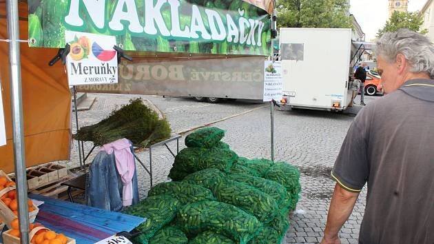 Trh na náměstí Jana Žižky z Trocnova v Čáslavi