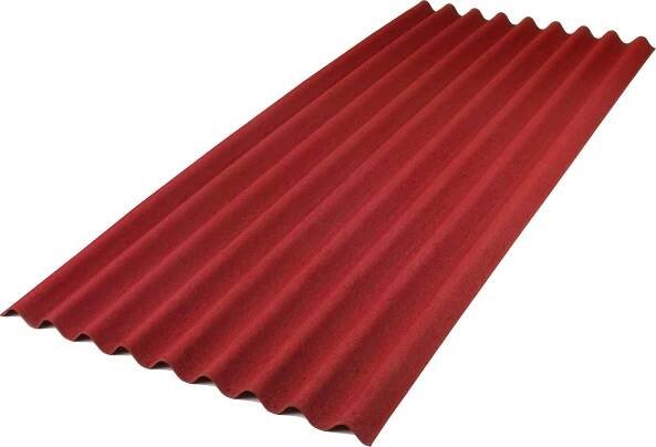 Onduline Base 9 Intense 855 x 2000 x 2,6 mm červená od 419 Kč