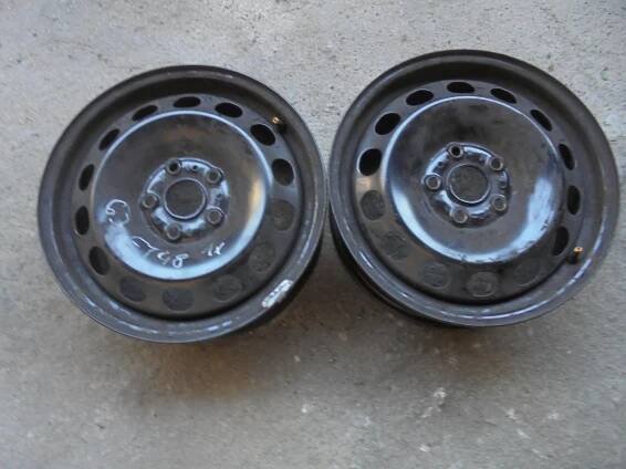 16 plech VW Golf 5,6,7, Škoda Octavia 2,3, ET48, 5x112mm, 2 kusy