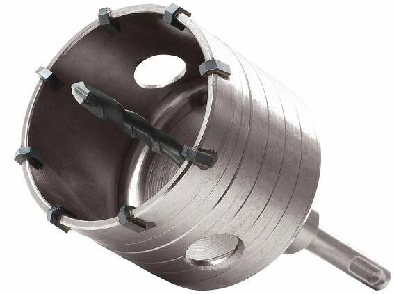 Korunkový vrták SDS PLUS do zdi, 100mm, délka stopky 100mm, 8801966 Značka Extol Premium