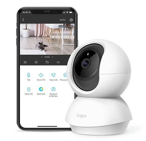 TP-Link Tapo Pan/Tilt Security Camera for Baby Monitor, Pet Camera thumbnail
