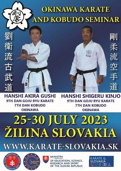 Letný seminár okinawského karate a kobudo - Slovenská federácia karate a bojových umení