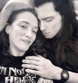Andrew W.K. Shows Off Gold Band in Cozy Post for Love Kat Dennings' 35th Birthday