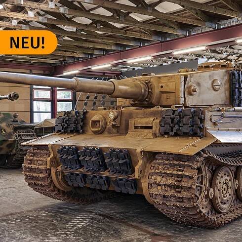 Ein neuer Tiger Panzer im Museum - DPM