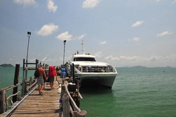 An- und Abfahrt an der Haad Bay