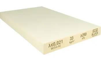 Tepelná izolace PUR deska tepelná izolace - izolační desky 20x500x1000mm
