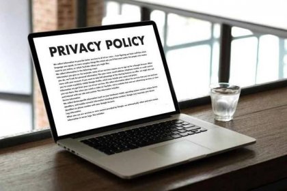 zásady ochrany osobních údajů soukromá ochrana zabezpečení, podnikatel s ochranným gestem a textovou ochranou osobních údajů - privacy policy - stock snímky, obrázky a fotky