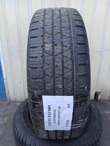 Letní pneu Continental Cross Contact LX 215/65 R16 98H 7mm 2ks - Pneumatiky