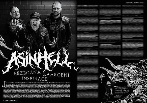 Michael Poulsen (VOLBEAT/ASINHELL): „Death metal žeru!" | Spark Rock Magazine