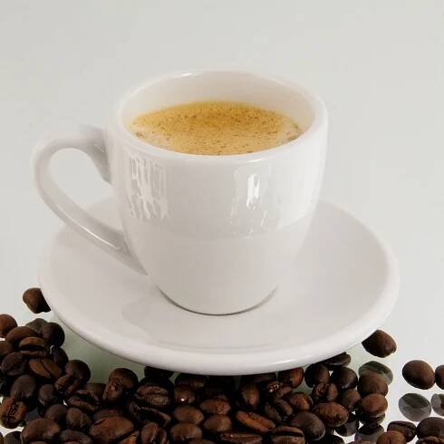 Příprava espresso macchiato