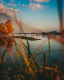 Bezplatný obrázek: břehu řeky, podzimní sezóna, Dawn, povodeň, příliv a odliv, bariérový ostrov, přílivové vody, slunce, osvětlení, západ slunce