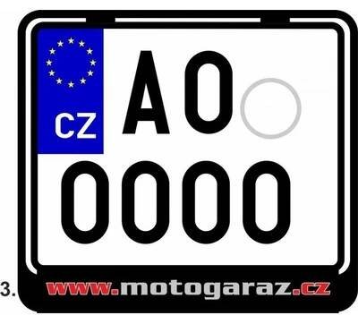 3D SPZ Nosič SPZ na motorku s 3D motivem Motogaraz.cz od 199 Kč - Heureka.cz