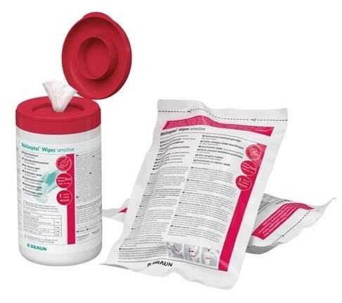 Meliseptol Wipes Sensitive ubrousky, 60 ks