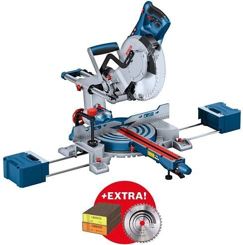 Bosch Professional Kapp- und Gehrungssäge GCM 305-254 D 1.500 W m. 2 x Sägeblatt