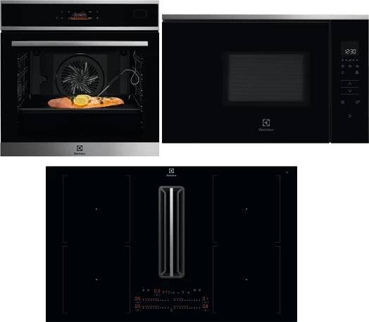 ELECTROLUX 800 EOB8S39WX + ELECTROLUX KCC84453CK + ELECTROLUX 800 FLEX KMFE172TEX
